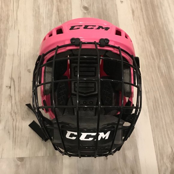 CCM Vector 04 Pink Hockey Helmet - Size S - Picture 4 of 5